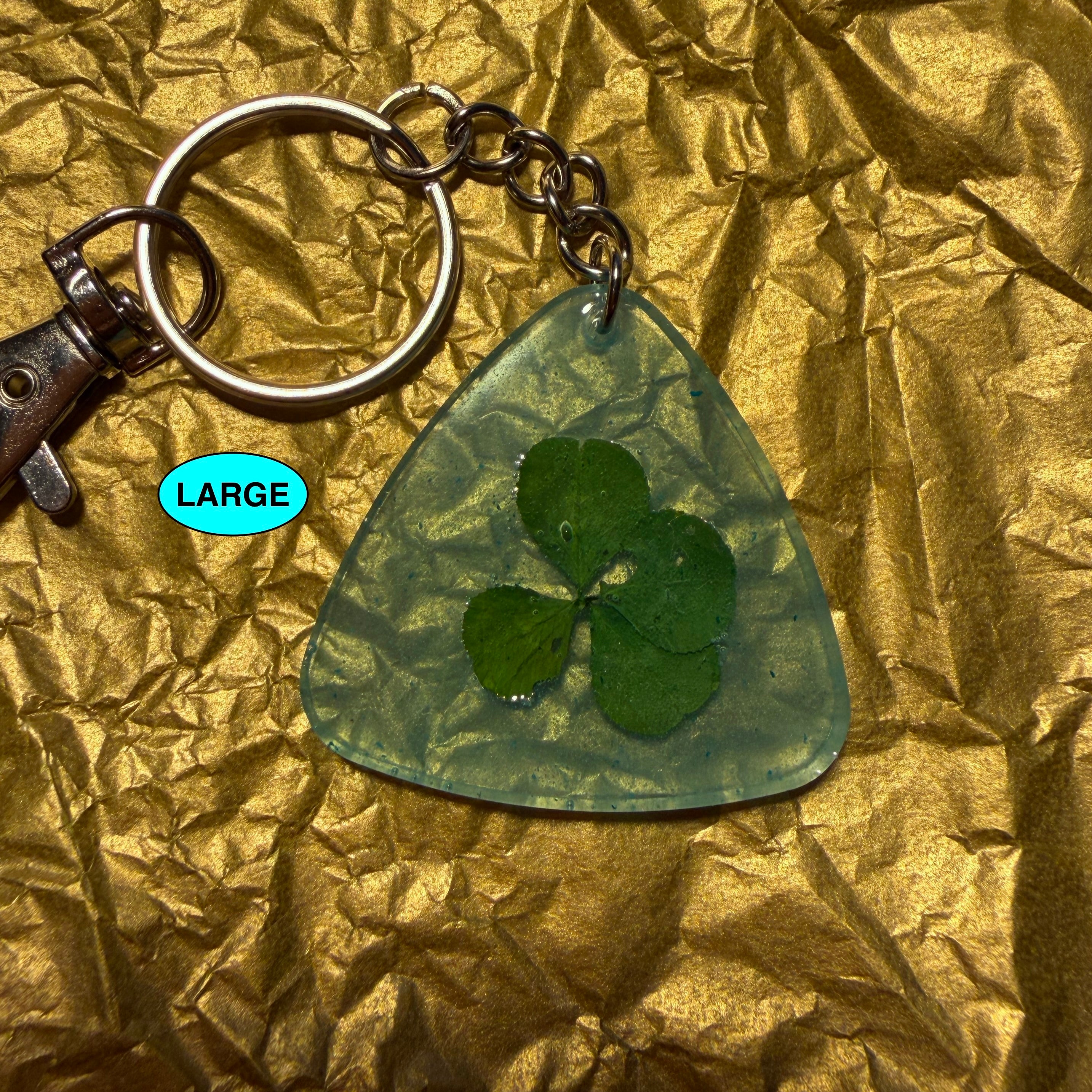 CLOVER keychain- LARGE