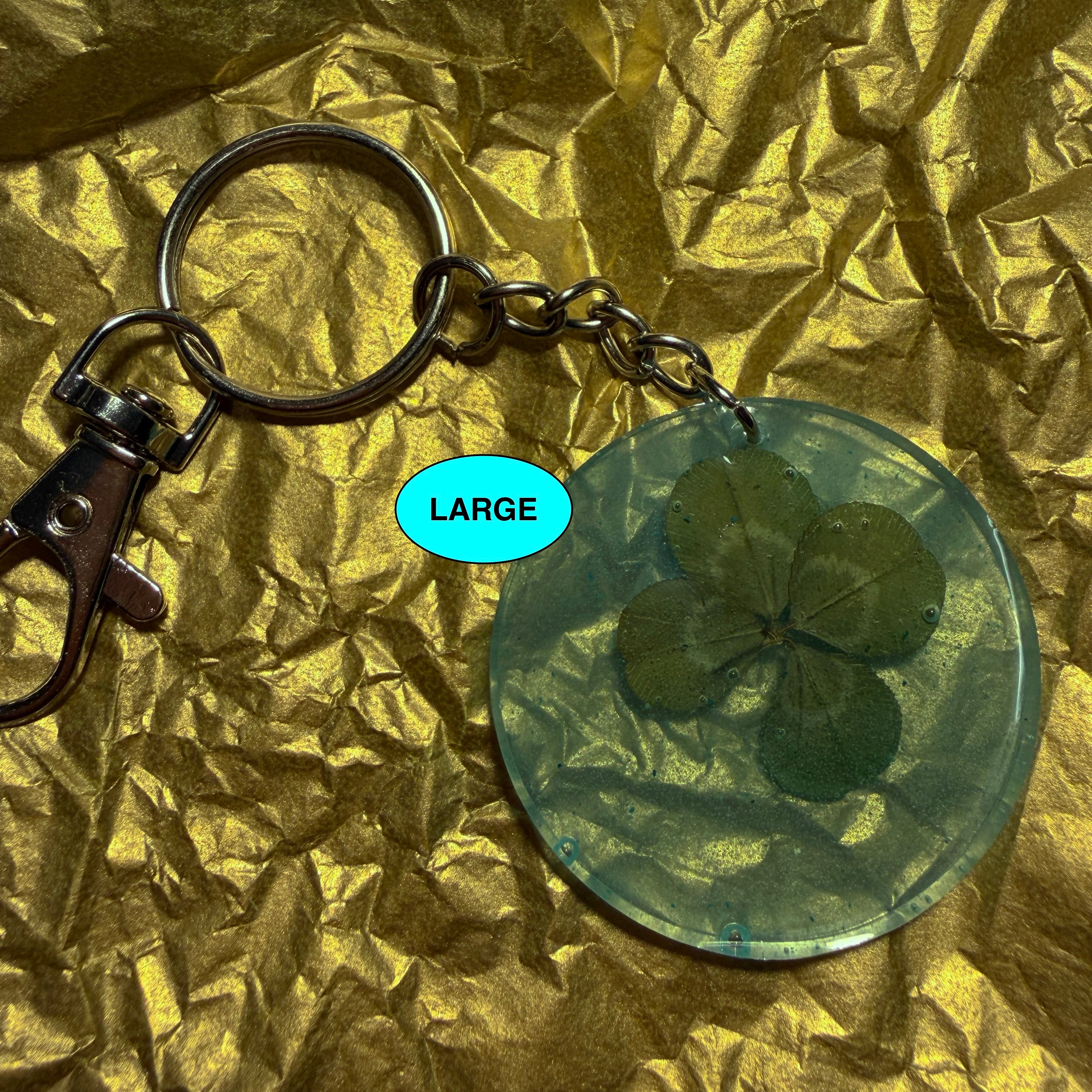 CLOVER keychain- LARGE